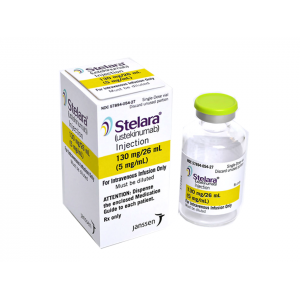 STELARA 130 MG / 26 ML ( USTEKINUMAB 5 MG / ML ) CONCENTRATE FOR DILUTION FOR IV INFUSION VIAL